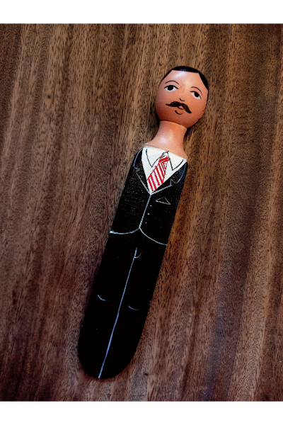 Door Stopper - Black Suit Mudalali